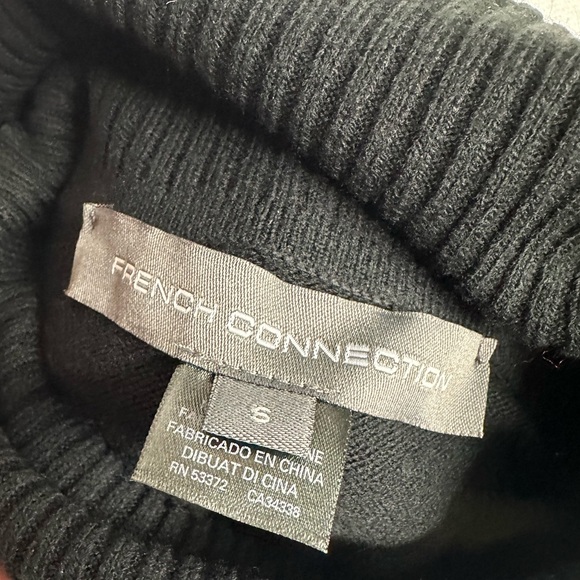 FRENCH CONNECTION / Black Turtleneck / Small - Picture 5 of 6